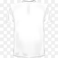 白色短袖手绘元素-空若网 白色短袖手绘元素-空若网