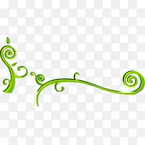 绿色线条花纹-空若网 绿色线条花纹-空若网