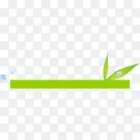 绿色叶子装饰-空若网 绿色叶子装饰-空若网