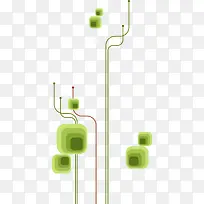 绿色线条-空若网 绿色线条-空若网
