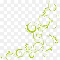 绿色线条花纹-空若网 绿色线条花纹-空若网