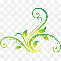 绿色花纹-空若网 绿色花纹-空若网