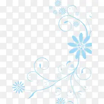 蓝色花纹-空若网 蓝色花纹-空若网