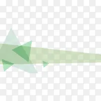 绿色三角形漂浮-空若网 绿色三角形漂浮-空若网