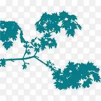 树木剪影-空若网 树木剪影-空若网