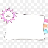 卡通线条边框-空若网 卡通线条边框-空若网