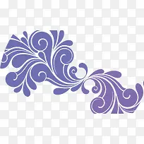 蓝色花纹-空若网 蓝色花纹-空若网