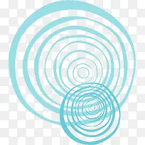 蓝色圆圈花纹-空若网 蓝色圆圈花纹-空若网