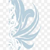 蓝色线条-空若网 蓝色线条-空若网