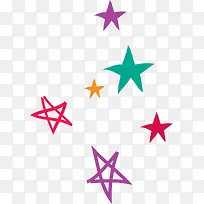 手绘星星-空若网 手绘星星-空若网