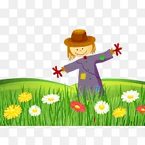 稻草人免抠-空若网 稻草人免抠-空若网