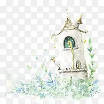 可爱手绘卡通房子-空若网 可爱手绘卡通房子-空若网