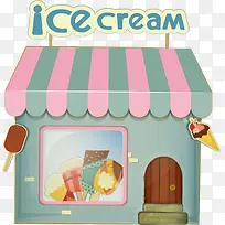 手绘卡通小屋图案-空若网 手绘卡通小屋图案-空若网