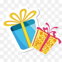 彩色礼盒-空若网 彩色礼盒-空若网