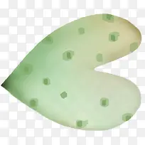 绿色渐变合成爱心形状-空若网 绿色渐变合成爱心形状-空若网