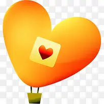 创意渐变质感爱心形状-空若网 创意渐变质感爱心形状-空若网