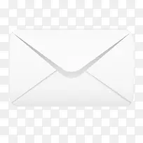 白色信封图标-空若网 白色信封图标-空若网