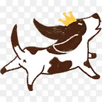 卡通手绘小狗-空若网 卡通手绘小狗-空若网