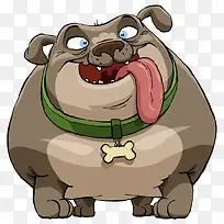 矢量哈巴狗-空若网 矢量哈巴狗-空若网