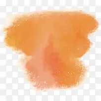 橘色水彩涂鸦-空若网 橘色水彩涂鸦-空若网