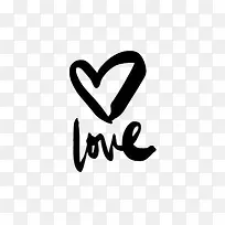 涂鸦爱心-空若网 涂鸦爱心-空若网