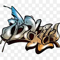 时尚潮流涂鸦图案-空若网 时尚潮流涂鸦图案-空若网