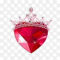 钻石爱心矢量图-空若网 钻石爱心矢量图-空若网