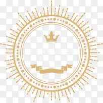 欧式圆形皇冠标签-空若网 欧式圆形皇冠标签-空若网