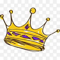 卡通手绘皇冠-空若网 卡通手绘皇冠-空若网
