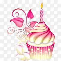 粉色生日蛋糕-空若网 粉色生日蛋糕-空若网