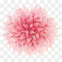粉色卡通手绘水彩花朵-空若网 粉色卡通手绘水彩花朵-空若网