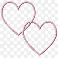 套在一起的爱心-空若网 套在一起的爱心-空若网
