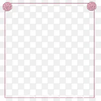粉色小花边框-空若网 粉色小花边框-空若网