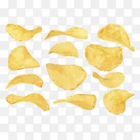 卡通薯片插画图片-空若网 卡通薯片插画图片-空若网