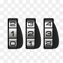 矢量金属和数字-空若网 矢量金属和数字-空若网