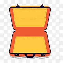 黄色卡通箱子-空若网 黄色卡通箱子-空若网