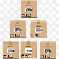 纸箱png矢量素材-空若网 纸箱png矢量素材-空若网