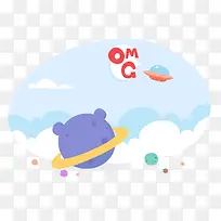 卡通天空-空若网 卡通天空-空若网