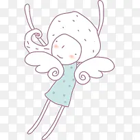 卡通翅膀女孩-空若网 卡通翅膀女孩-空若网