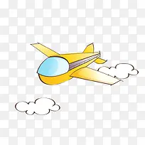 可爱手绘飞机-空若网 可爱手绘飞机-空若网