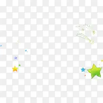 手绘彩色五角星天空-空若网 手绘彩色五角星天空-空若网