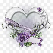 心型相框装饰素材图片-空若网 心型相框装饰素材图片-空若网