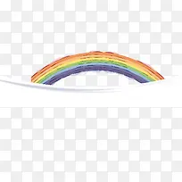 手绘卡通彩虹-空若网 手绘卡通彩虹-空若网