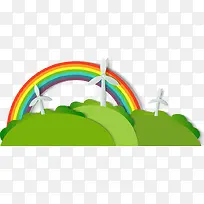 卡通可爱彩虹-空若网 卡通可爱彩虹-空若网
