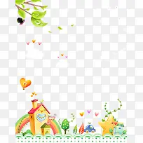 风景插画-空若网 风景插画-空若网