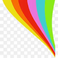 彩色彩虹颜色线条-空若网 彩色彩虹颜色线条-空若网