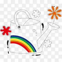 洒水壶png矢量素材-空若网 洒水壶png矢量素材-空若网