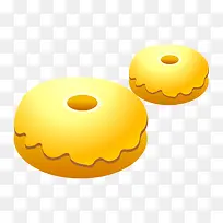 手绘食物甜甜圈-空若网 手绘食物甜甜圈-空若网