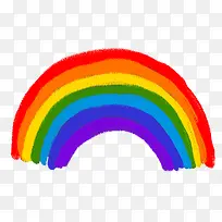 彩虹卡通手绘素材-空若网 彩虹卡通手绘素材-空若网