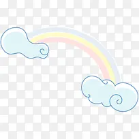 手绘彩色漫画彩虹-空若网 手绘彩色漫画彩虹-空若网